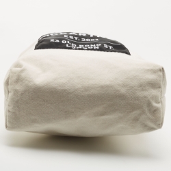 مملوكة مسبقًا Stella McCartney Beige/Black Canvas Medium S&P Tote