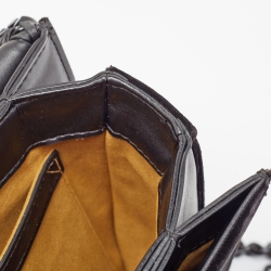 Pre Owned Stella McCartney Black Velvet Falabella Box Shoulder Bag