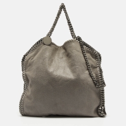 Pre Owned حقيبة يد ستيلا ماكرتني فالابيا صغيرة جلد صناعي زرقاء