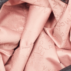 Pre Owned Stella McCartney Black Faux Suede Mini Falabella Tote