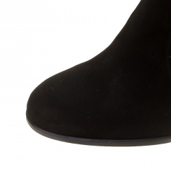 Stuart Weitzman Black Suede Hiline Over the Knee Boots Size 36.5