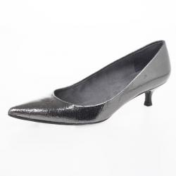 Stuart Weitzman Metallic Pointed Toe Low Heel Pumps Size 39