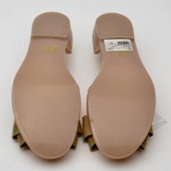 Stuart Weitzman Gemini Glitter Bow Jelly D'orsay Flats Size 38