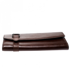 S.T. Dupont Brown Leather Rey Star Wars Long Wallet