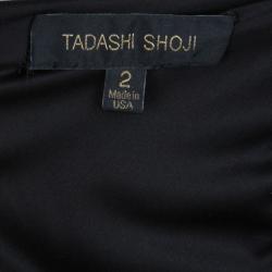 مملوكة مسبقًا Tadashi Shoji Soft Velvet Embroidered Gown S