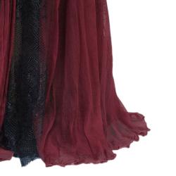 Tadashi Shoji Bead Embellished Ruched Chiffon Red Gown XXL