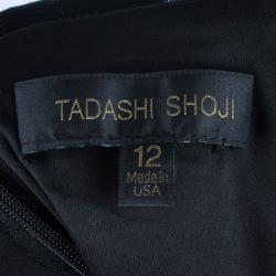 مملوكة مسبقًا فستان تداشي شوجي أسود دانتيل L