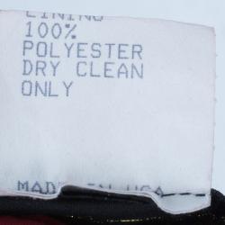 Pre Owned فستان تداشي شوجي دانتيل أحمر وترتر L