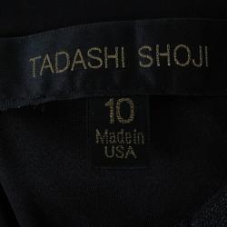 مملوكة مسبقًا Tadashi Shoji Printed Pleated Gown L