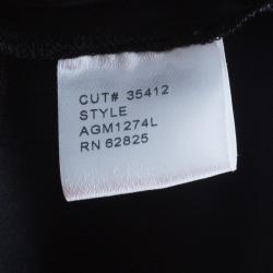 مملوكة مسبقًا Tadashi Shoji Printed Pleated Gown L