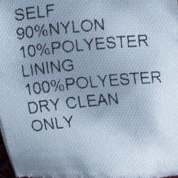 Pre Owned فستان تداشي شوجي دانتيل شانتيلي كرانيش M