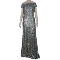 مملوكة مسبقًا Tadashi Shoji Sequin Embellished Gown M
