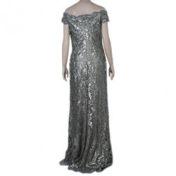 مملوكة مسبقًا Tadashi Shoji Sequin Embellished Gown M