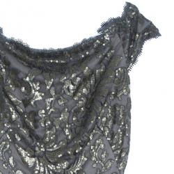 مملوكة مسبقًا Tadashi Shoji Sequin Embellished Gown M