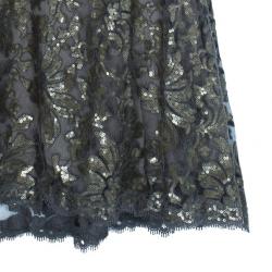 مملوكة مسبقًا Tadashi Shoji Sequin Embellished Gown M