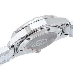 Pre Owned TAG Heuer White Ceramic Stainless Steel Aquaracer WAY131D.BA0914 Women's Wristwatch 35 mm