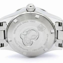 Pre Owned Tag Heuer Silver Stainless Steel Aquaracer Women's Wristwatch 27MM