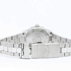 Pre Owned Tag Heuer Silver Stainless Steel Aquaracer Women's Wristwatch 27MM