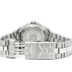 Pre Owned Tag Heuer Blue Stainless Steel Professional Women's Wristwatch 28MM