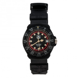 Pre Owned Tag Heuer Black Formula One 383.513 Women's Wristwatch 35 mm