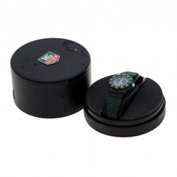 Pre Owned Tag Heuer Blue/Green Formula One 362.508 Women's Wristwatch 28 mm