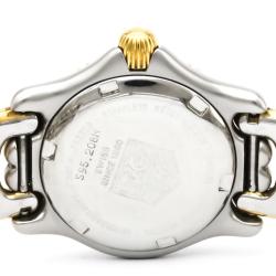Pre Owned Tag Heuer Grey Gold Plated Stainless Steel S/EL Women's Wristwatch 24MM