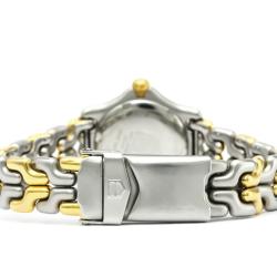 Pre Owned Tag Heuer Grey Gold Plated Stainless Steel S/EL Women's Wristwatch 24MM