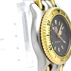 Pre Owned Tag Heuer Grey Gold Plated Stainless Steel S/EL Women's Wristwatch 24MM