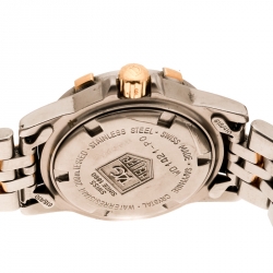 Pre Owned Tag Heuer Silver Grey Stainless Steel 1500 Series Professional 200 WD1421-PO Women's Wristwatch 27 mm