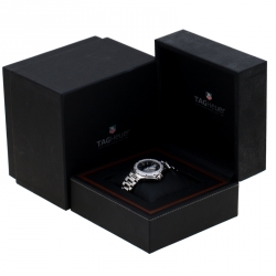 Pre Owned Tag Heuer Black Stainless Steel Diamond Formula 1 WAC1214-0 Women's Wristwatch 35 mm