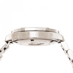 مملوكة مسبقًا Tag Heuer White Mother of Pearl Diamonds Aquaracer WAF1313 Women's Wristwatch 33 mm