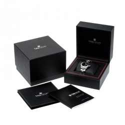 Pre Owned Tag Heuer Black Stainless Steel Aquaracer WAF1310.BA0817 Women's Wristwatch 32 mm