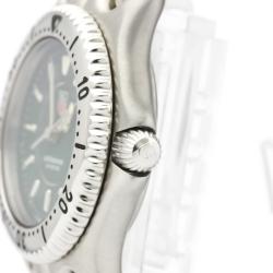 Pre Owned Tag Heuer Black Stainless Steel Sel Professional 200M WG1319 Women's Wristwatch 28 MM