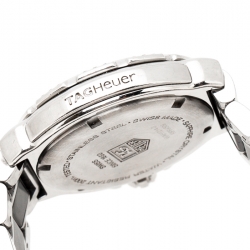 Tag Heuer Black Ceramic Stainless Steel Diamonds Formula 1 Women's Wristwatch 37 mm
