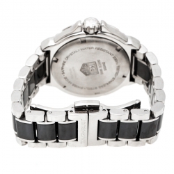 Tag Heuer Black Ceramic Stainless Steel Diamonds Formula 1 Women's Wristwatch 37 mm
