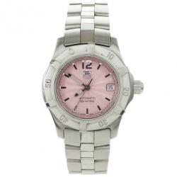 Pre Owned Tag Heuer Aquaracer Stainless Steel Automatic Womens Wristwatch 29 MM