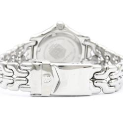 Pre Owned Tag Heuer White Stainless Steel Sel Professional 200M WG1310 Women's Wristwatch 28 MM