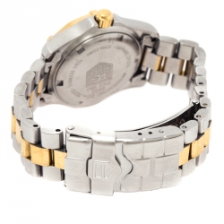 مملوكة مسبقًا Tag Heuer Silver Two-tone Stainless Steel Professional 2000 Series WK1320-0 Women's Wristwatch 28 mm