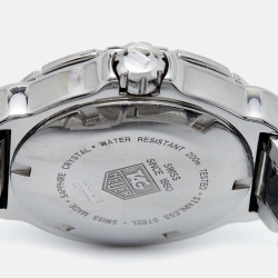 Tag Heuer Black Ceramic Diamond Stainless Steel Formula 1 WAH1219.BA0859 Women's Wristwatch 37 mm 
