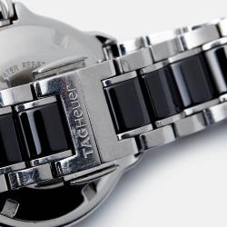 Tag Heuer Black Ceramic Diamond Stainless Steel Formula 1 WAH1219.BA0859 Women's Wristwatch 37 mm 