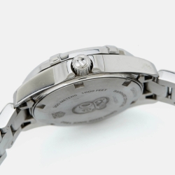 Pre Owned Tag Heuer Mother of Pearl Stainless Steel Aquaracer WBD1411.BA0741 Women's Wristwatch 27 mm