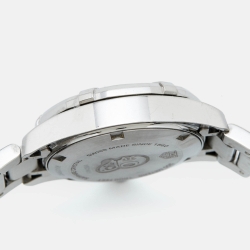 Pre Owned Tag Heuer Mother of Pearl Stainless Steel Aquaracer WBD1411.BA0741 Women's Wristwatch 27 mm