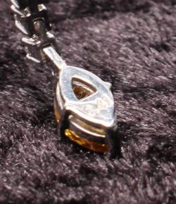 Tasaki 18K White Gold Platinum Diamond Necklace