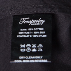 Pre Owned Temperley London Black Tiered Ruffle Detail Sea Skirt L