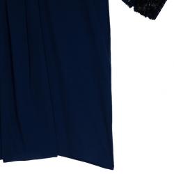 Temperley Navy Embellished Top M