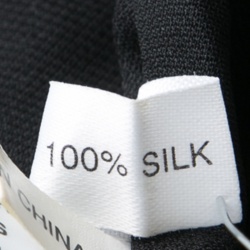 Pre Owned Temperley London Black Silk Embellished Halter Top S