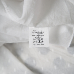 Temperley White Embroidered Cotton Poplin Spellbound Midi Dress L