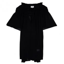 Temperley London Sheer Drawstring Top M