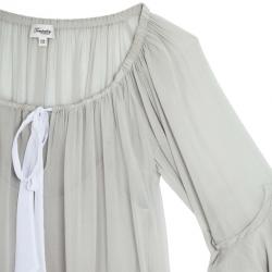 Temperley London Adeline Silk-blend Tunic Top S