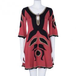 Temperley Knit Brooch Detail Dress M